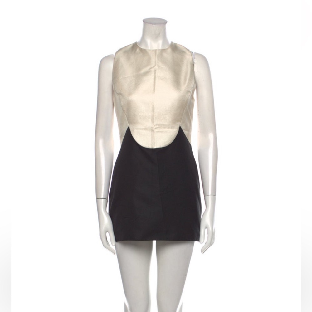 Paula Hian
Colorblock Pattern Mini Dress